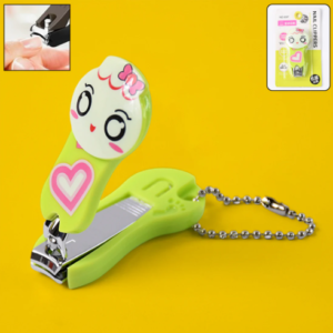 Cartoon Nail Clipper – Portable Keychain Nail Cutter | Babyova