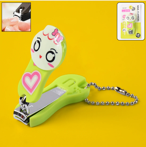 Cartoon Nail Clipper – Portable Keychain Nail Cutter | Babyova