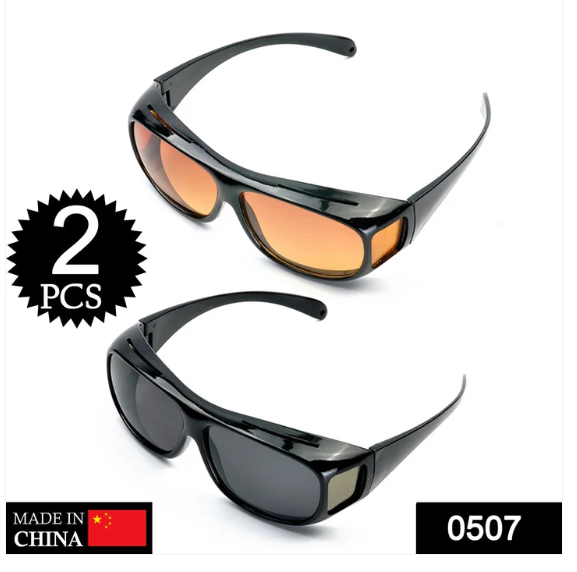 Night Driving Glasses – Anti-Glare Yellow Lens HD Vision | Safora - Image 2