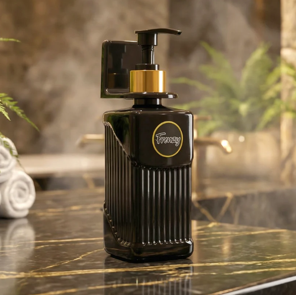Liquid Handwash Dispenser – Wall-Mounted Elegant Pump Bottle