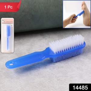 Foot Scrubber Brush with Pumice Stone – Dual-Action Exfoliation