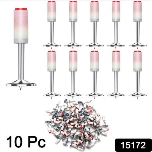 Steel Round Nails – Nail Gun Fasteners (10 Pcs) | Babyova - Image 2