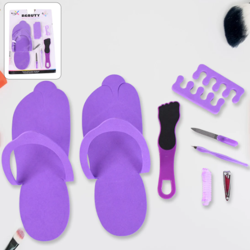 Pedicure Foot Care Kit – 9-Piece Professional Set | Velvet Wellness