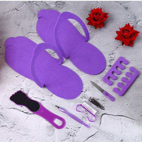 Pedicure Foot Care Kit – 9-Piece Professional Set | Velvet Wellness