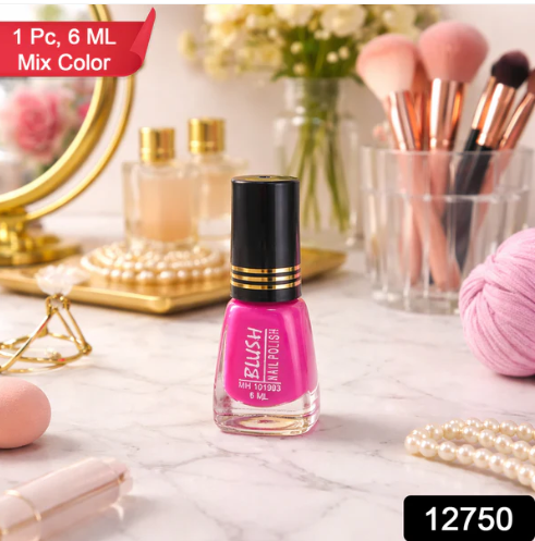 Mini Matte Nail Polish – Quick-Dry 6 ML Glitter Finish