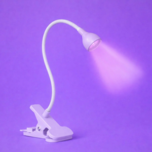UV LED Lamp for Gel Nails – Flexible Clip-On Design