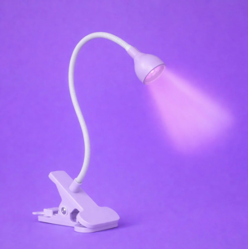 UV LED Lamp for Gel Nails – Flexible Clip-On Design