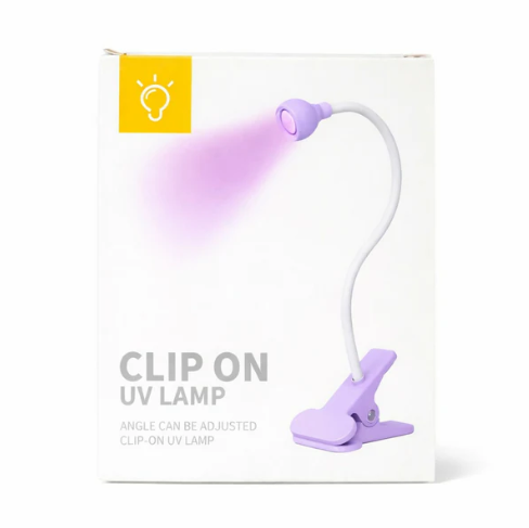 UV LED Lamp for Gel Nails – Flexible Clip-On Design