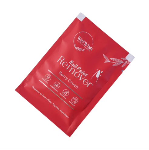 Wetwisk Nail Paint Remover Wet Wipes – Acetone-Free & Gentle