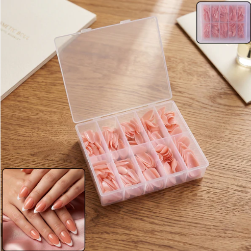 Artificial Nail Tips Set – Perfect for Salon-Style Manicure at Home