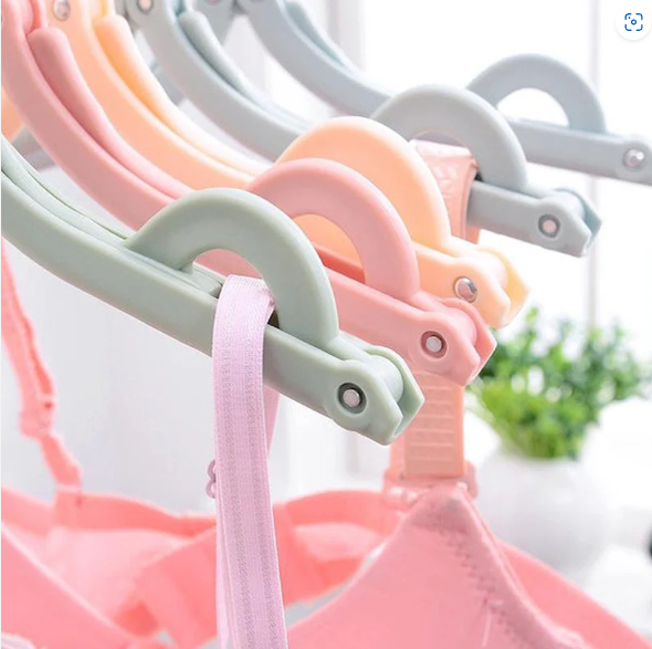 Portable Folding Hangers – 10 Pcs Travel & Home Use | TinyMystery