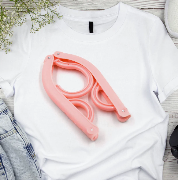 Portable Folding Hangers – 10 Pcs Travel & Home Use | TinyMystery