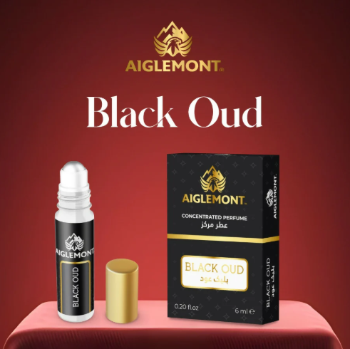 Black Oud Roll-on Attar – Alcohol-Free, Long Lasting 6ml