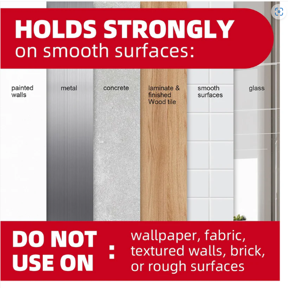 Adhesive Screw Hook – Heavy-Duty No-Drill Wall Mount | VoltDesk