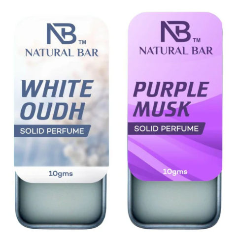White Oud & Purple Musk Solid Perfume – Alcohol-Free Long-Lasting Fragrance - Image 4
