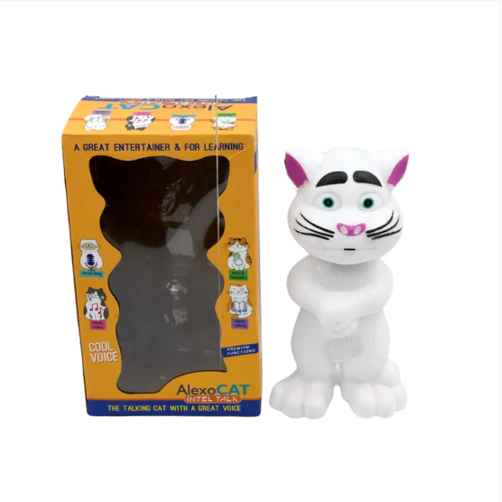Talking Tom Toy – Interactive Mimicry Cat for Kids & Decor | Puzzlica - Image 3