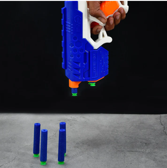Foam Bullet Gun – ABS Plastic, 10 Suction Darts for Kids | Aditi - Image 4