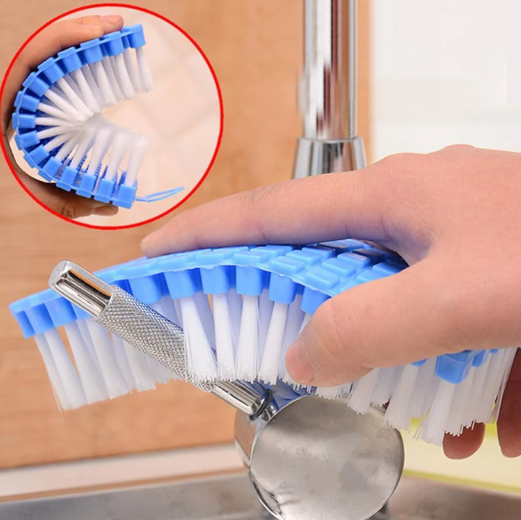 Flexible Cleaning Brush – Bendable for Tight Spots | Velvet Wipe