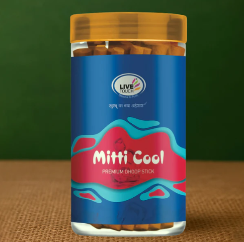 Mitti Cool Dhoop Stick – Natural Clay Scent for Meditation