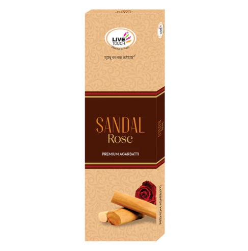 Sandal Rose Agarbatti – Premium Low Smoke Herbal Incense - Image 4