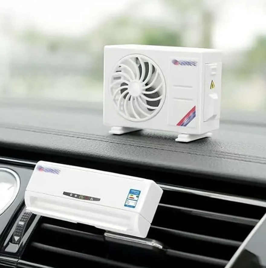 Solar-Powered Car Air Freshener – Built-in Perfume Diffuser