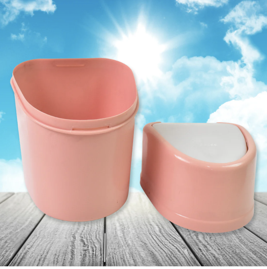 Mini Dustbin with Lid – Compact Plastic Desk Bin | Pro Clean