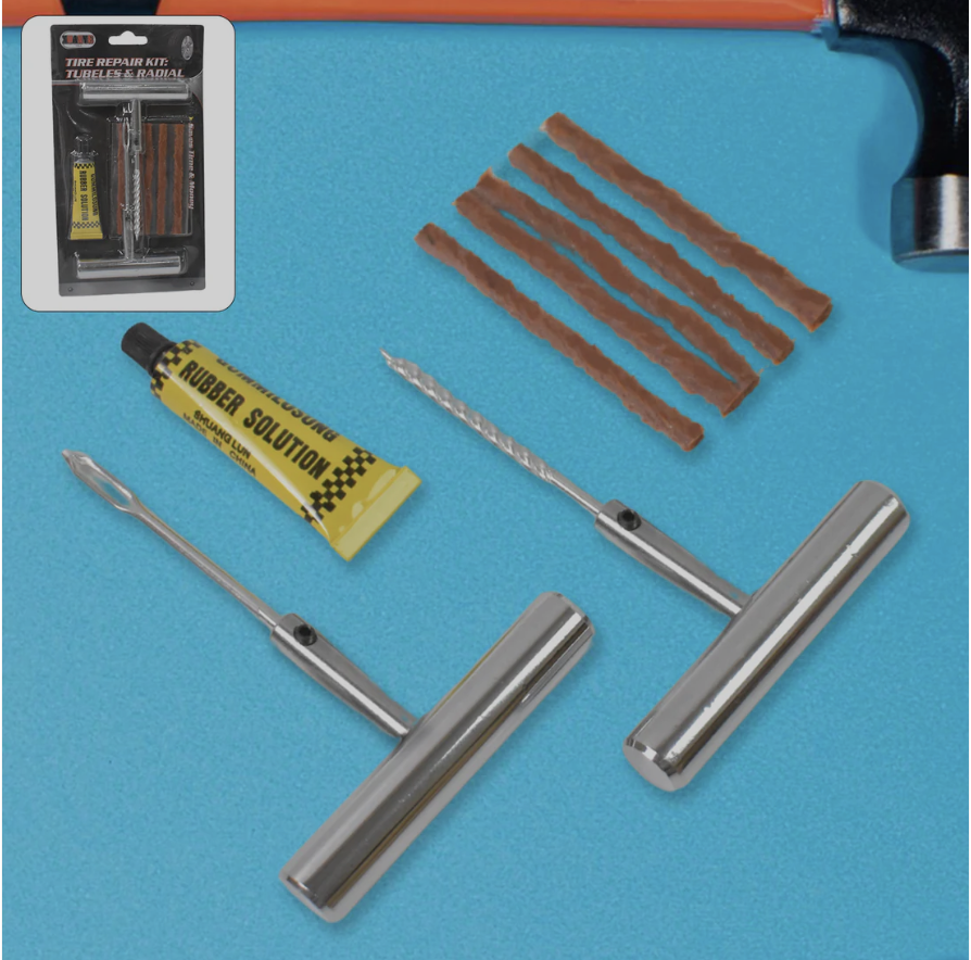 Tyre Repair Kit – Essential Tubeless Puncture Fix | Arrive Kit