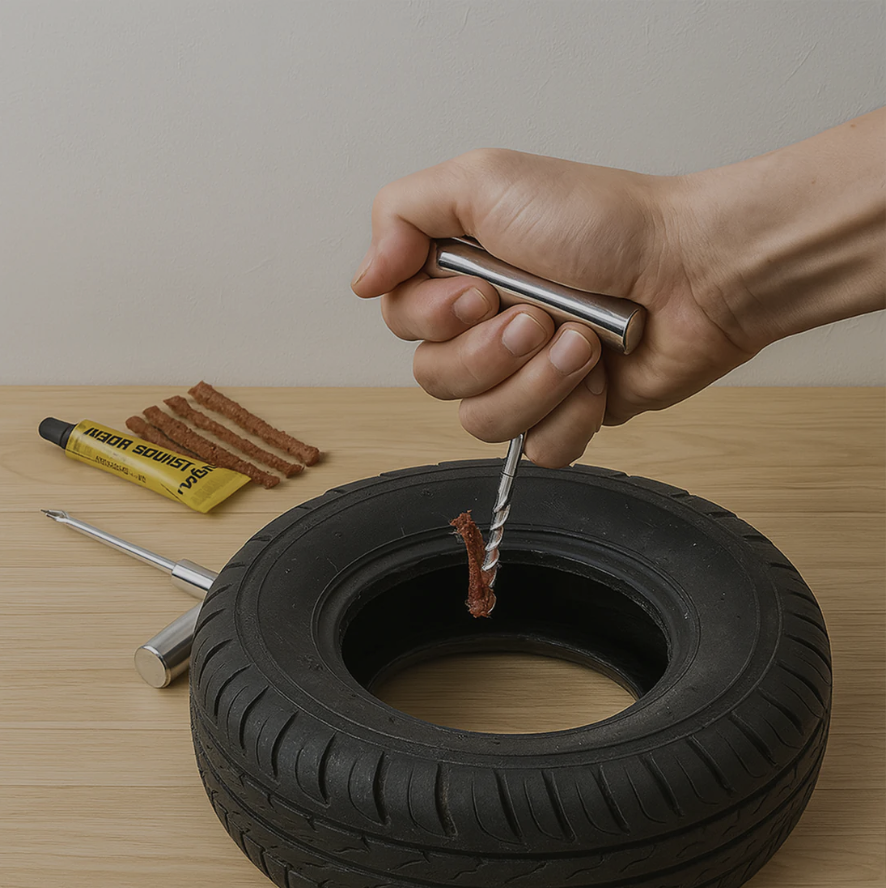 Tyre Repair Kit – Essential Tubeless Puncture Fix | Arrive Kit