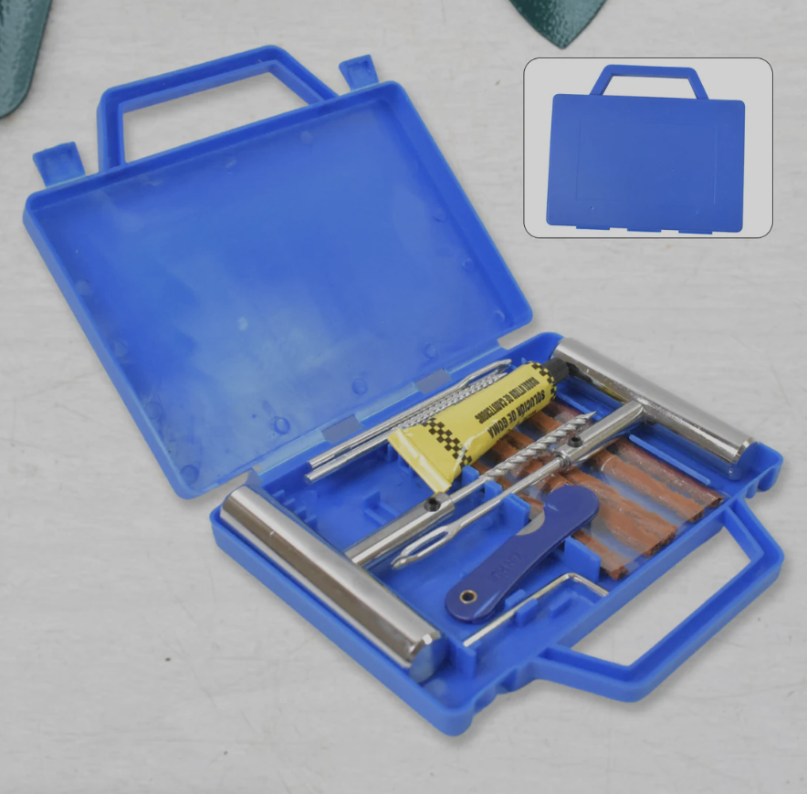 Tire Repair Kit – 13-Piece Portable Set | PowerPulse