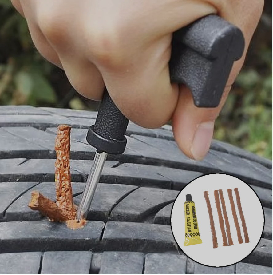 Tire Repair Kit – 13-Piece Portable Set | PowerPulse