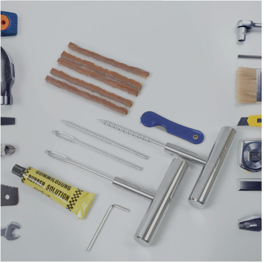 Tire Repair Kit – 13-Piece Portable Set | PowerPulse