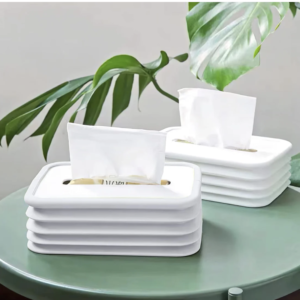 Silicone Tissue Holder – Foldable & Stylish for Home & Office