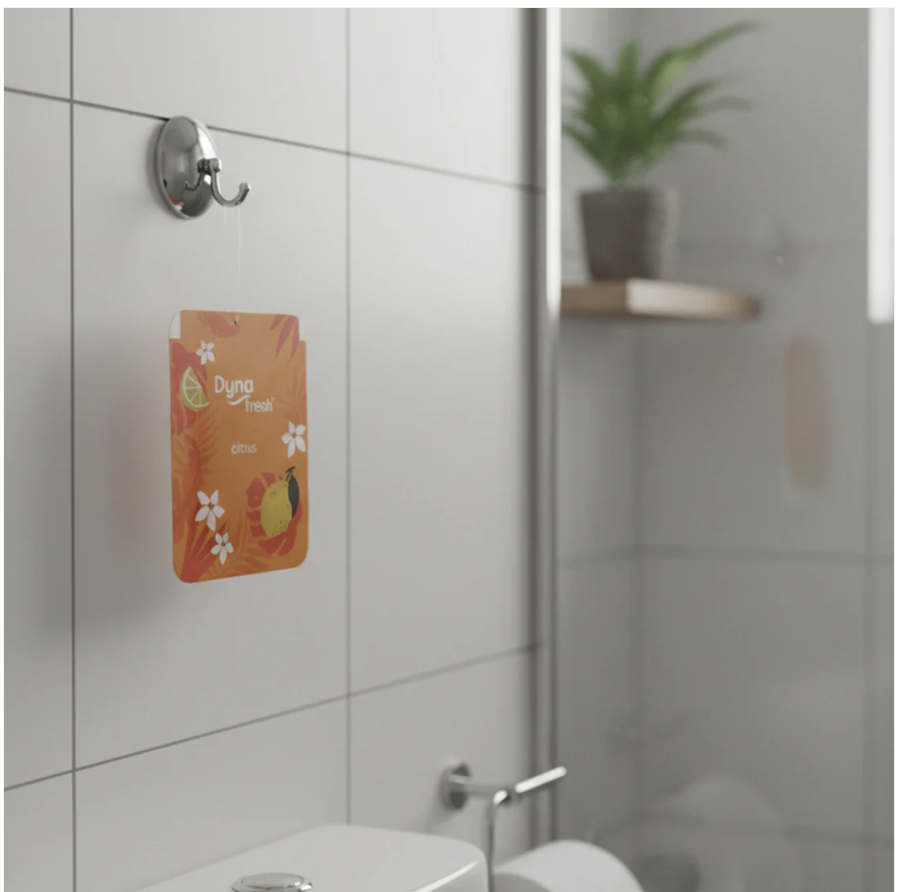 Citrus Hanging Air Freshener Gel – Long-lasting Lemon Fragrance