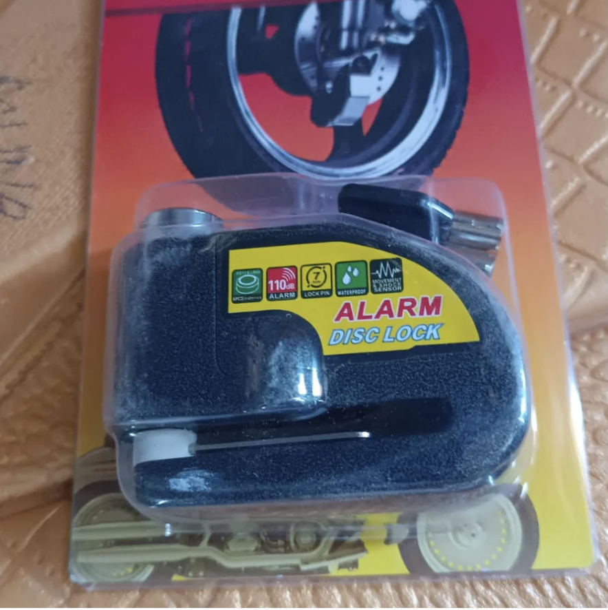 Alarm Disc Lock – Motorbike Anti-Theft with 110dB Siren - Image 4