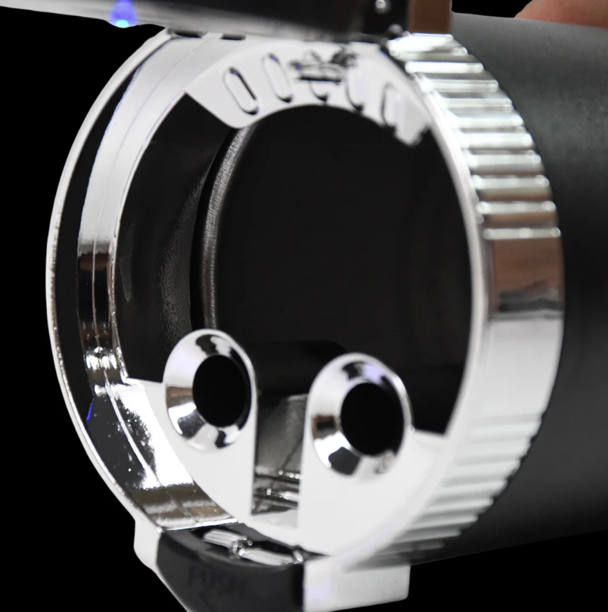 Portable Car Ashtray – Smokeless LED, Durable ABS | Velvet Wheels