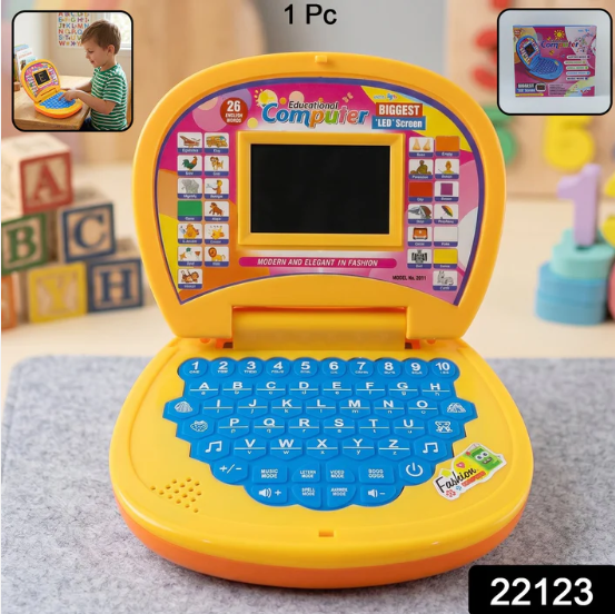 Kids Educational Laptop / Computer – Learning Alphabets, Numbers & Music - Image 2