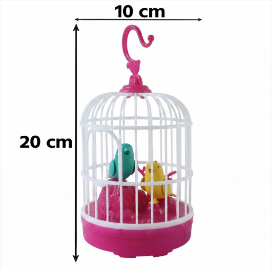 Kids Talking Bird Cage Toy – Interactive Sound & Repeats Fun - Image 4