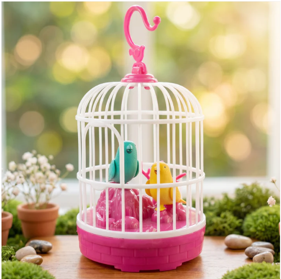 Kids Talking Bird Cage Toy – Interactive Sound & Repeats Fun - Image 5