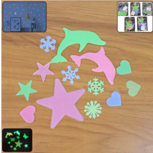 Glow in the Dark Wall Stickers – Star & Moon for Kids' Rooms | Gamevana