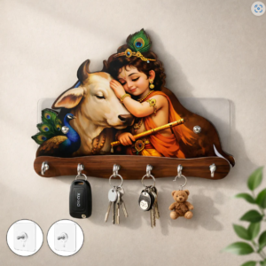 Baby Krishna Wall Key Holder
