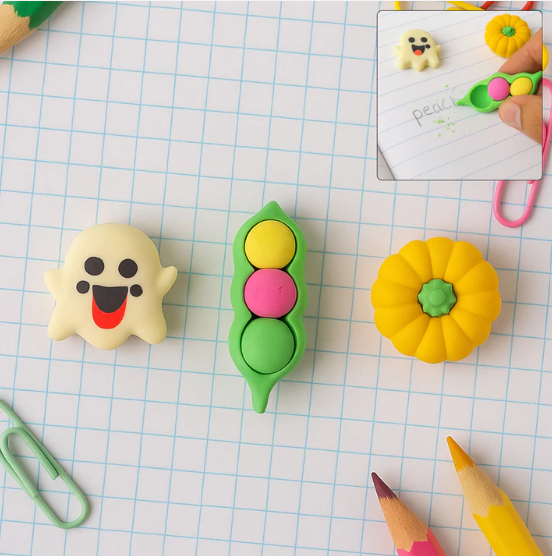 Cartoon Eraser – Soft Non-Toxic 3D Rubber for Kids - Image 2