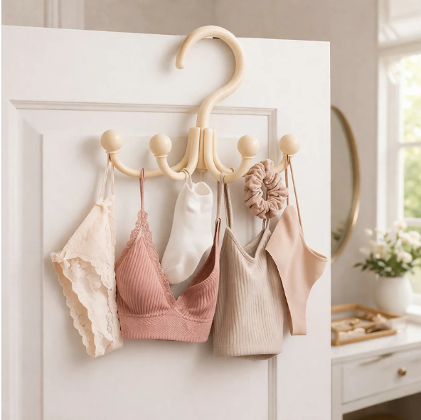 Multi Hook Hanger – Space-Saving Organizer for Keys & Accessories