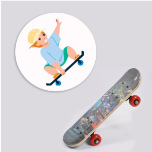 Wood Skateboard – Lightweight & Durable for All Ages | Konex