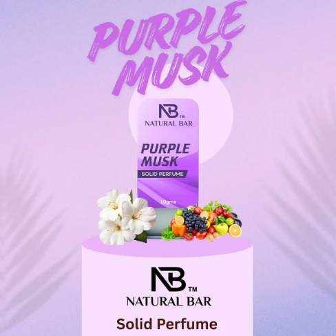 Solid Perfume Combo – CR7 White Oud & Purple Musk, Long Lasting