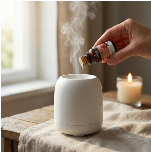 Rose Aromatherapy Oil for Humidifier – Intense Floral Fragrance 10ml