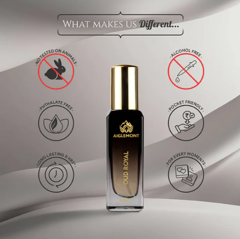Oud Royal Alcohol-Free Perfume Spray – Long Lasting 20ml