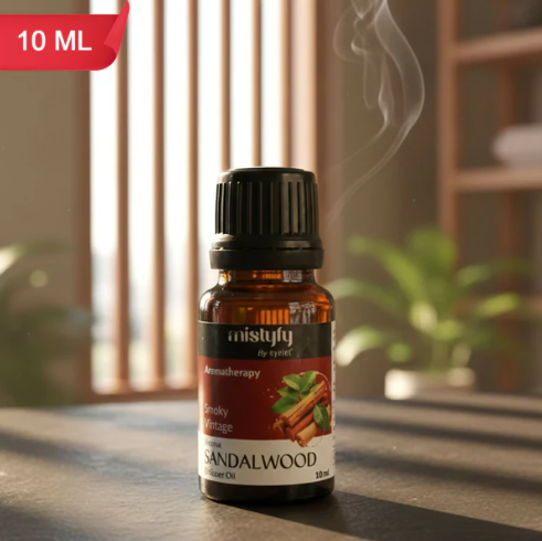 Sandalwood Aromatherapy Diffuser Oil – Calming Smoky Scent 10ML