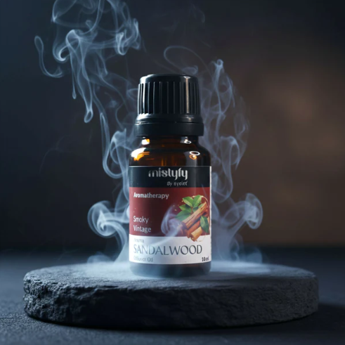 Sandalwood Aromatherapy Diffuser Oil – Calming Smoky Scent 10ML - Image 2