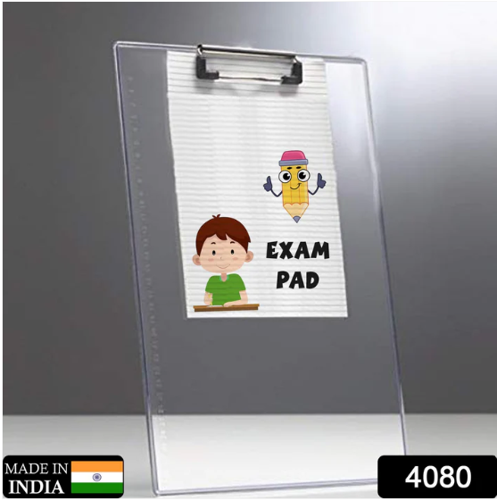 Transparent Exam Pad – Unbreakable with Centimeter Ruler | Indo Glow