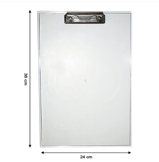 Transparent Exam Pad – Unbreakable with Centimeter Ruler | Indo Glow - Image 4